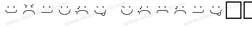 creamy smiley字体转换